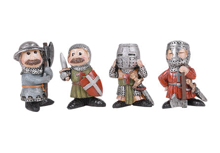 Cute Knights Set of 4