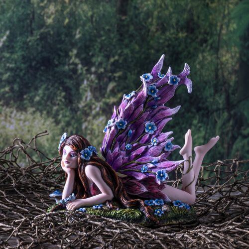 Sunbathing Fairy Figurine