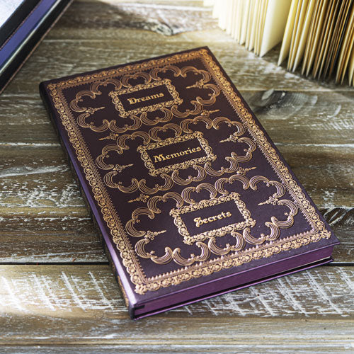 Dreams, Memories & Secrets Embossed Journal