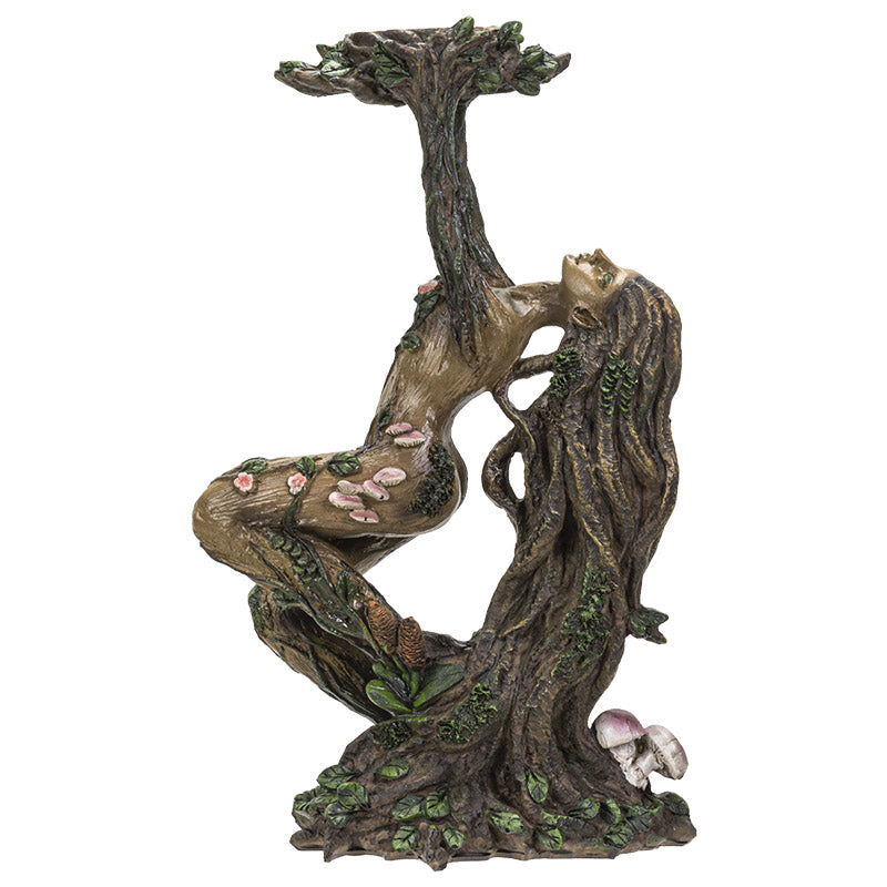 Ent Woman Candleholder