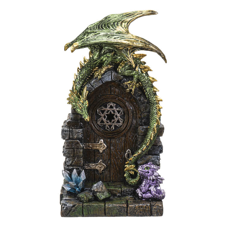 Dragon Guarding the Door Figurine