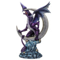 Crescent Moon Dragon Figurine