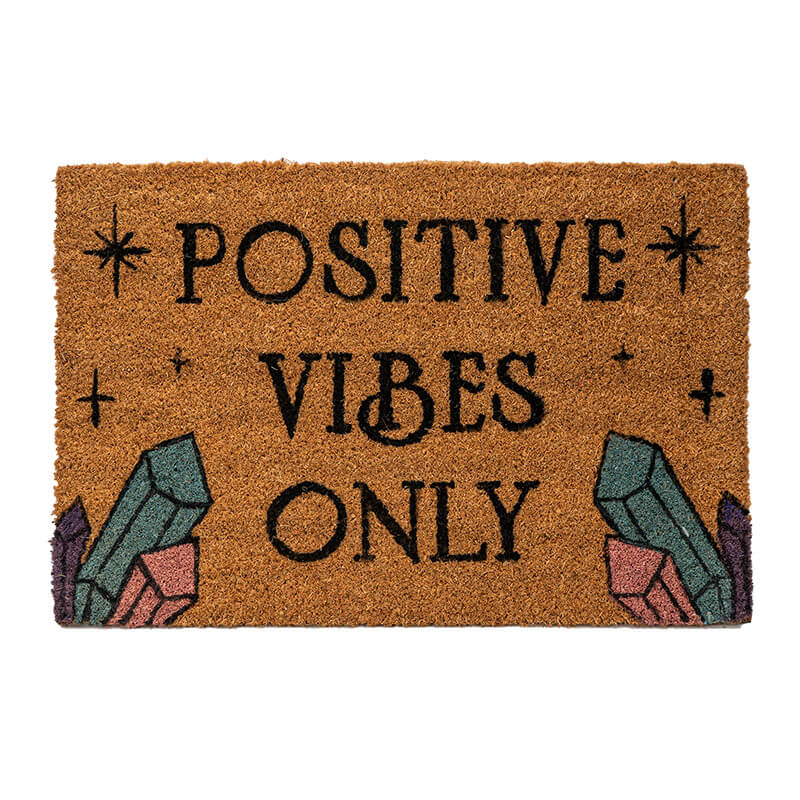 Positive Vibes Only Doormat