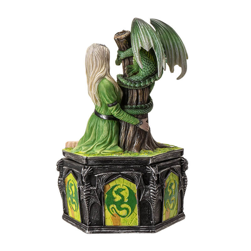Summer Dragon Friendship Trinket Box