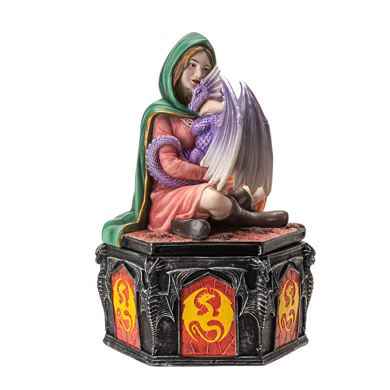 Fall Dragon Friendship Trinket Box
