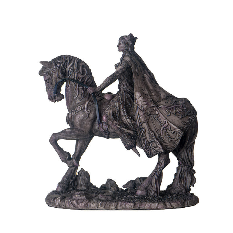 Rhiannon & Horse Figurine
