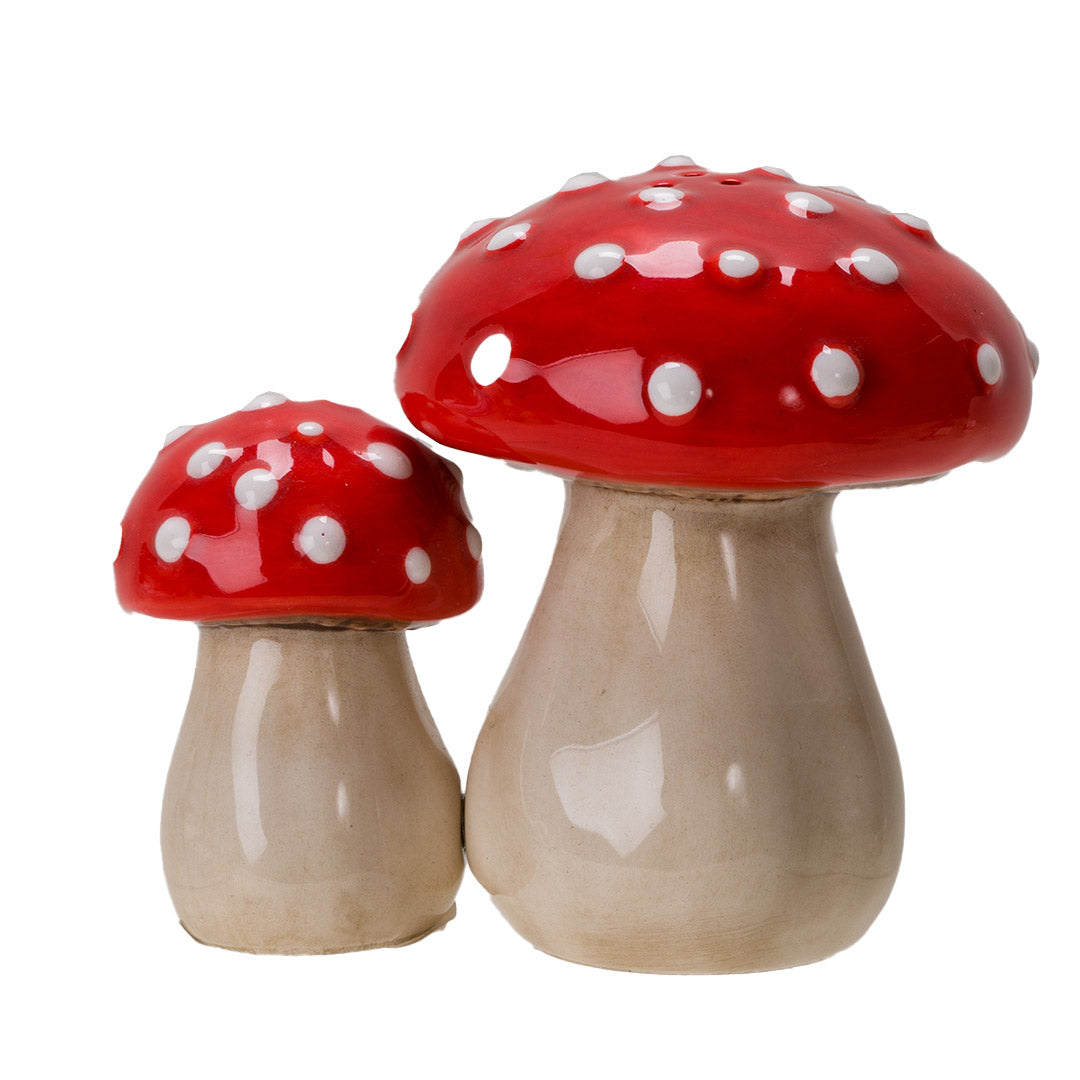 Toadstool Mushrooms Salt & Pepper Shakers