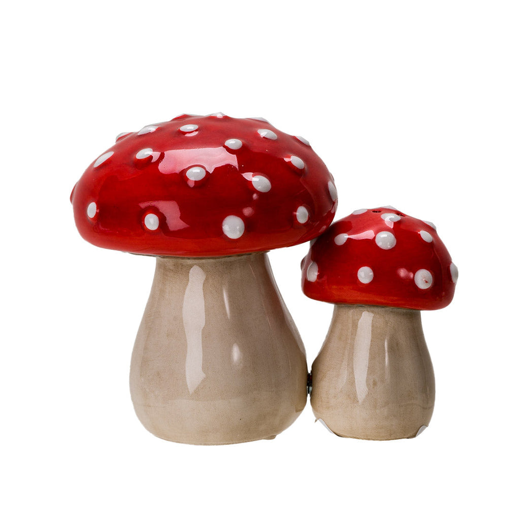 Toadstool Mushrooms Salt & Pepper Shakers