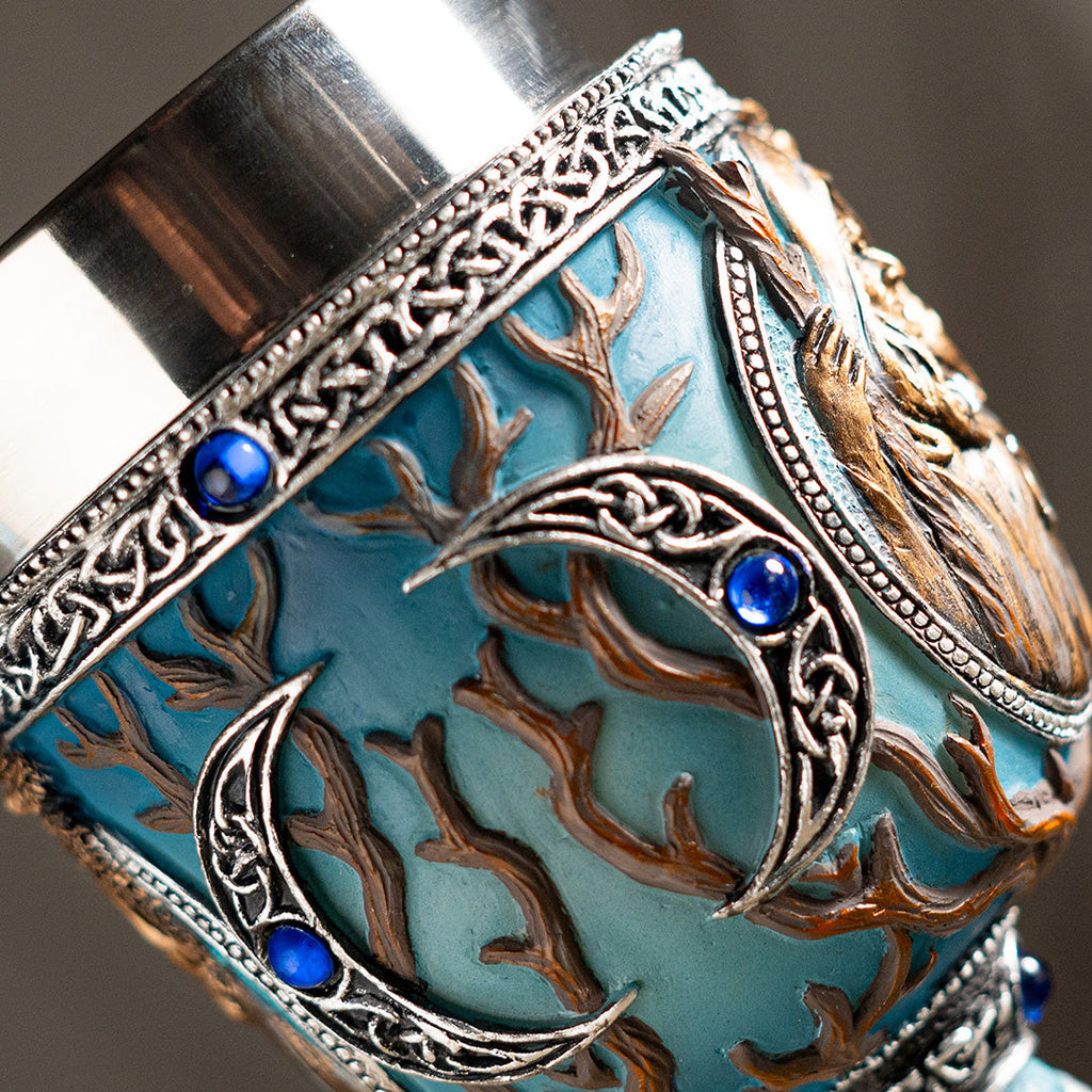 Triple Goddess Crone Goblet