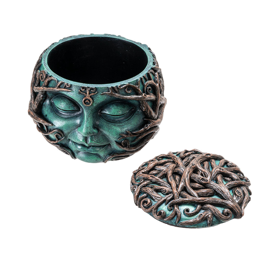 Gaia Round Trinket Box