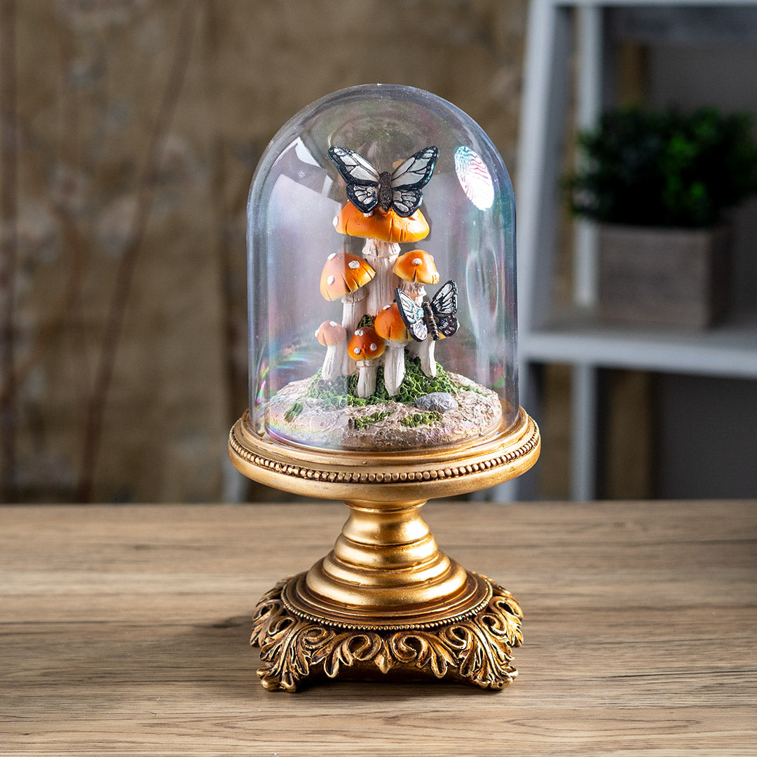 Butterfly Mushroom Cloche