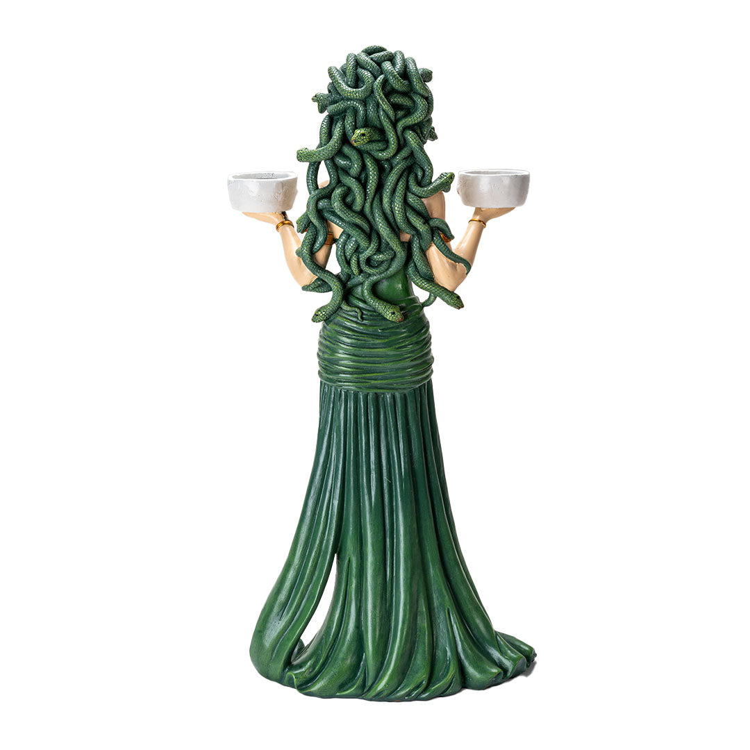 Medusa Candleholder Figurine