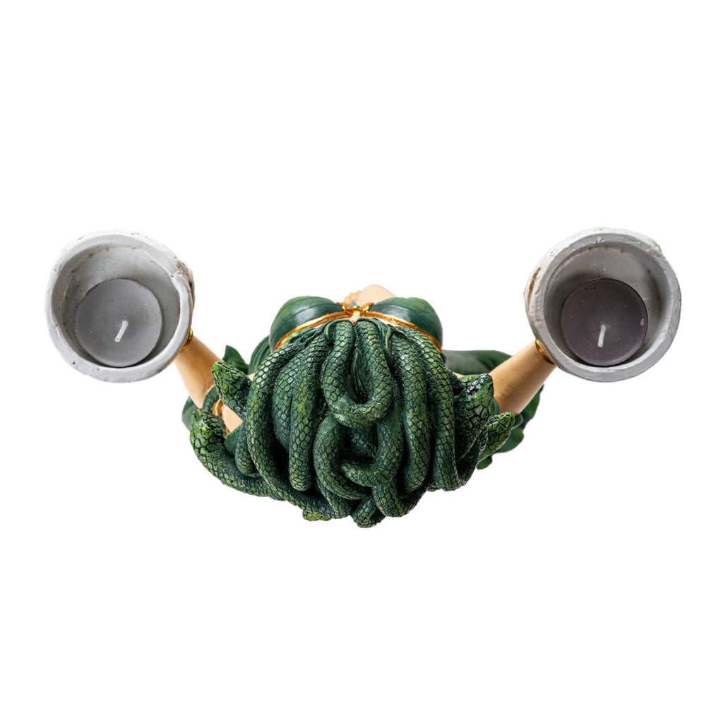 Medusa Candleholder Figurine