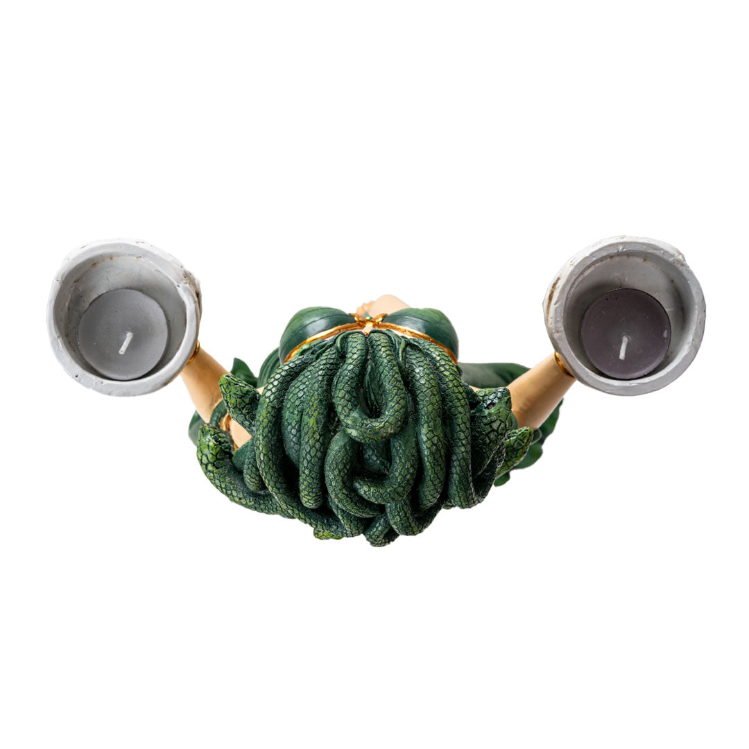 Medusa Candleholder Figurine