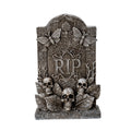 Skull Tombstone Figurine