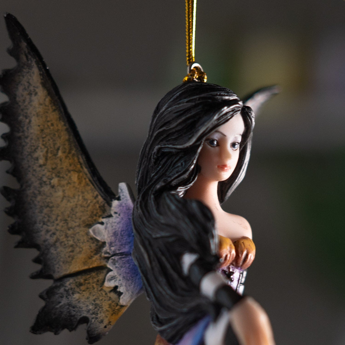 Evangeline Bubble Rider Fairy Ornament by Amy Brown