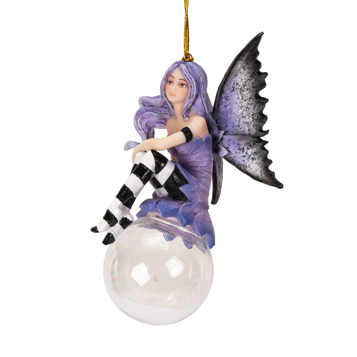 Lissette Bubble Rider Fairy Ornament by Amy Brown