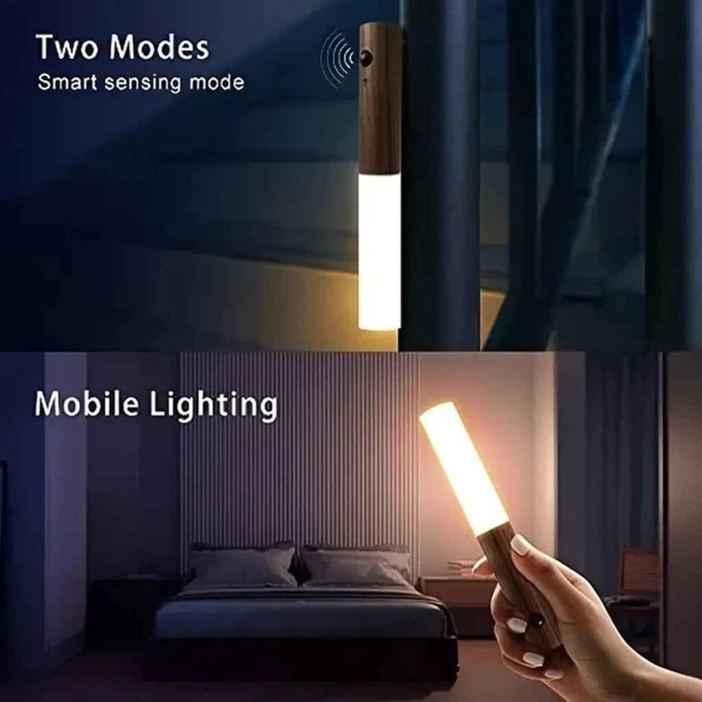 Rechargeable Motion Sensor Night Light – Magnetic Wall Lamp