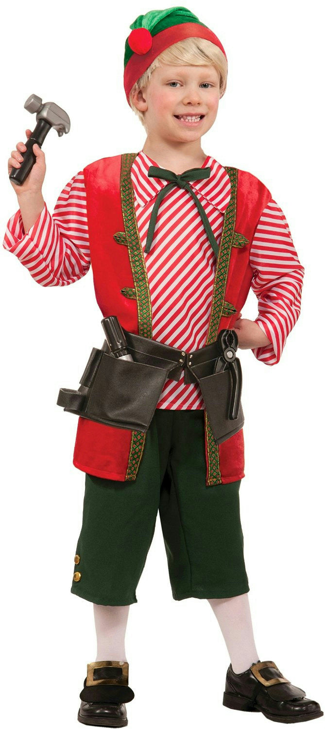 Toy Maker Elf Child Costume Size Medium 8-10