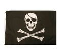 Jolly Roger Skull and Crossbones Pirate Flag