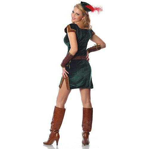Delicious Lady Sherwood Maid Marian Robin Hood Adult Costume M/L