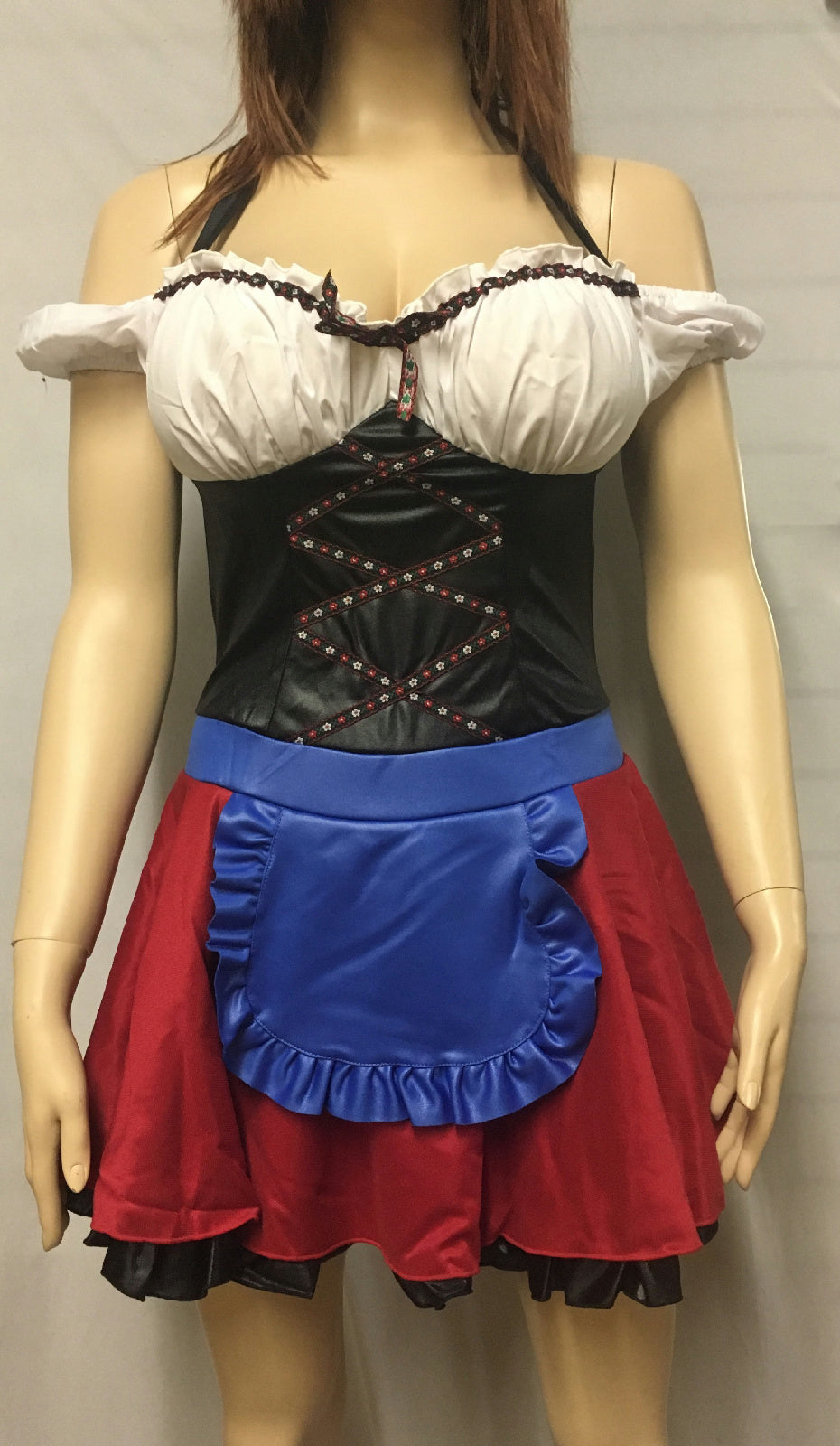 Alpenhof German Beer Maiden Fraulein Girl Women's Adult Costume Size S/M