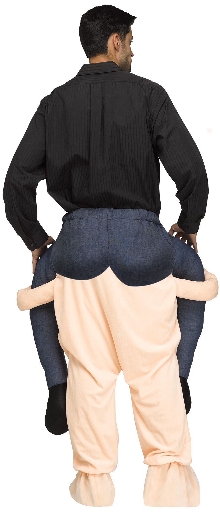 Carry Me Ride A Cougar Old Lady Adult Costume