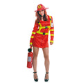 Firefighter Dress Adult Costume Medium/Large