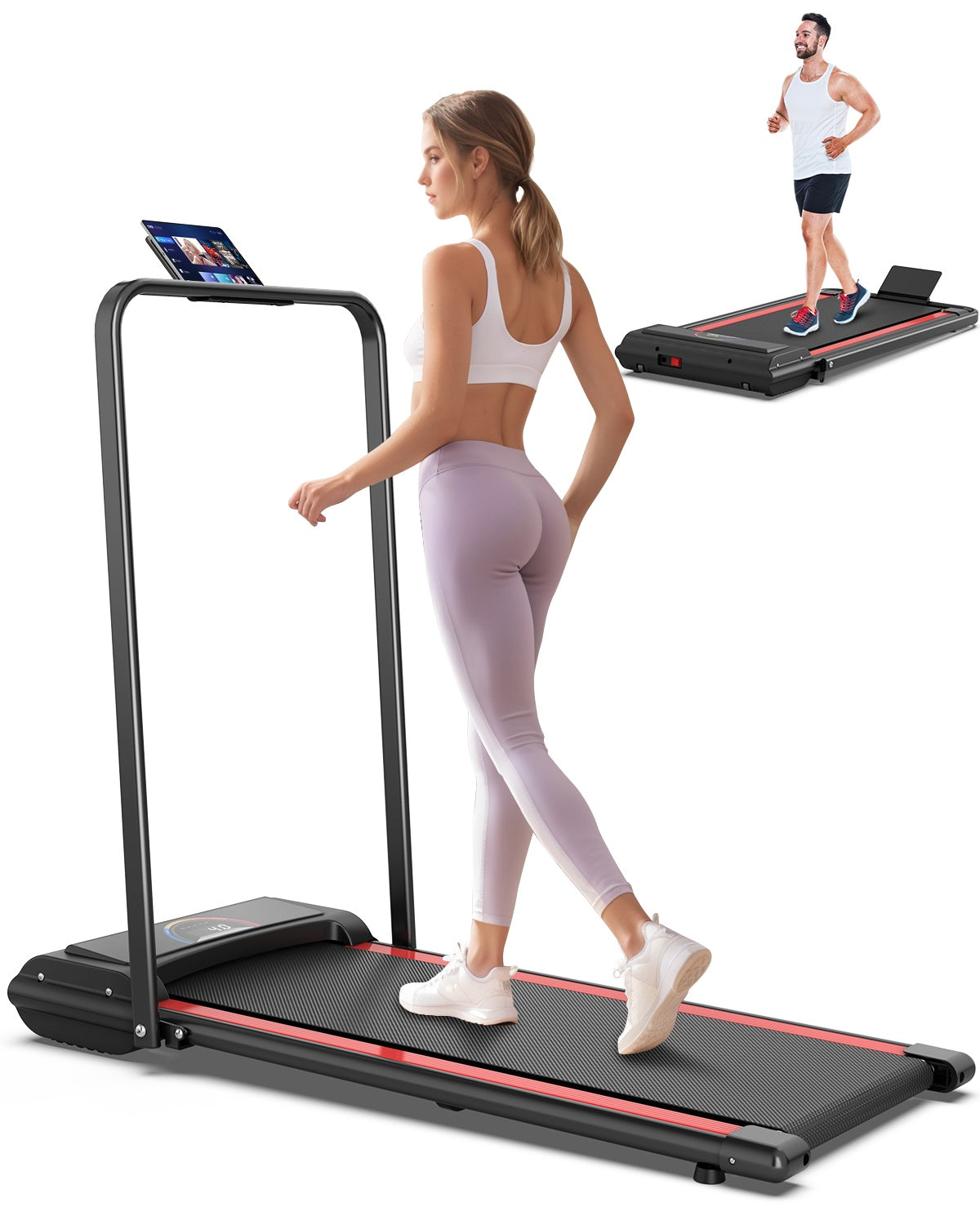 Folding Home Treadmill – Compact Walking & Running Machine