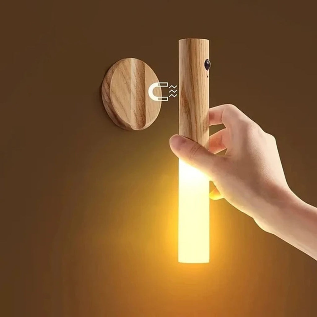 Rechargeable Motion Sensor Night Light – Magnetic Wall Lamp