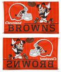 Cleveland Browns Mickey Mouse 3x5 Flag