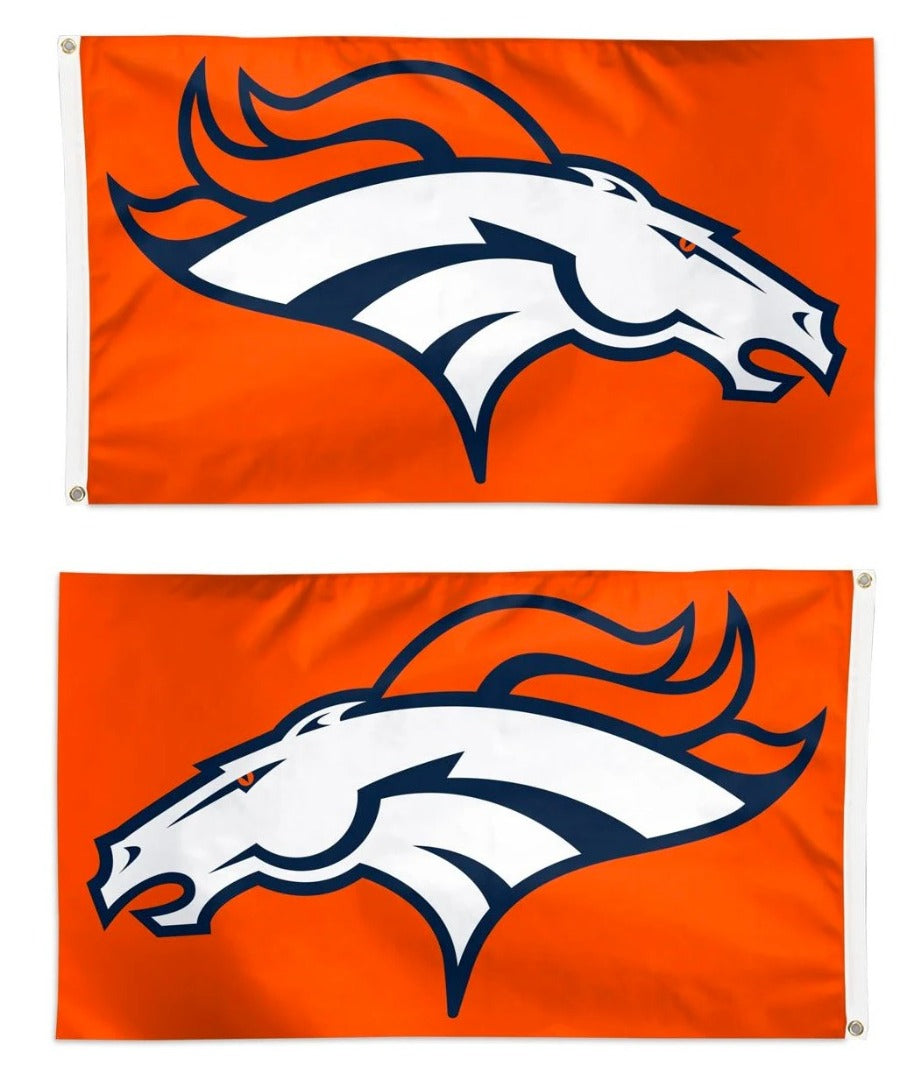 Denver Broncos Flag 3x5 Orange