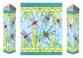Dragonfly Days 20 Inch Art Pole