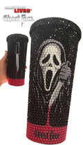 Ghost Face Bling Tumbler