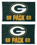Go Pack Go 2 Sided 3x5 Flag