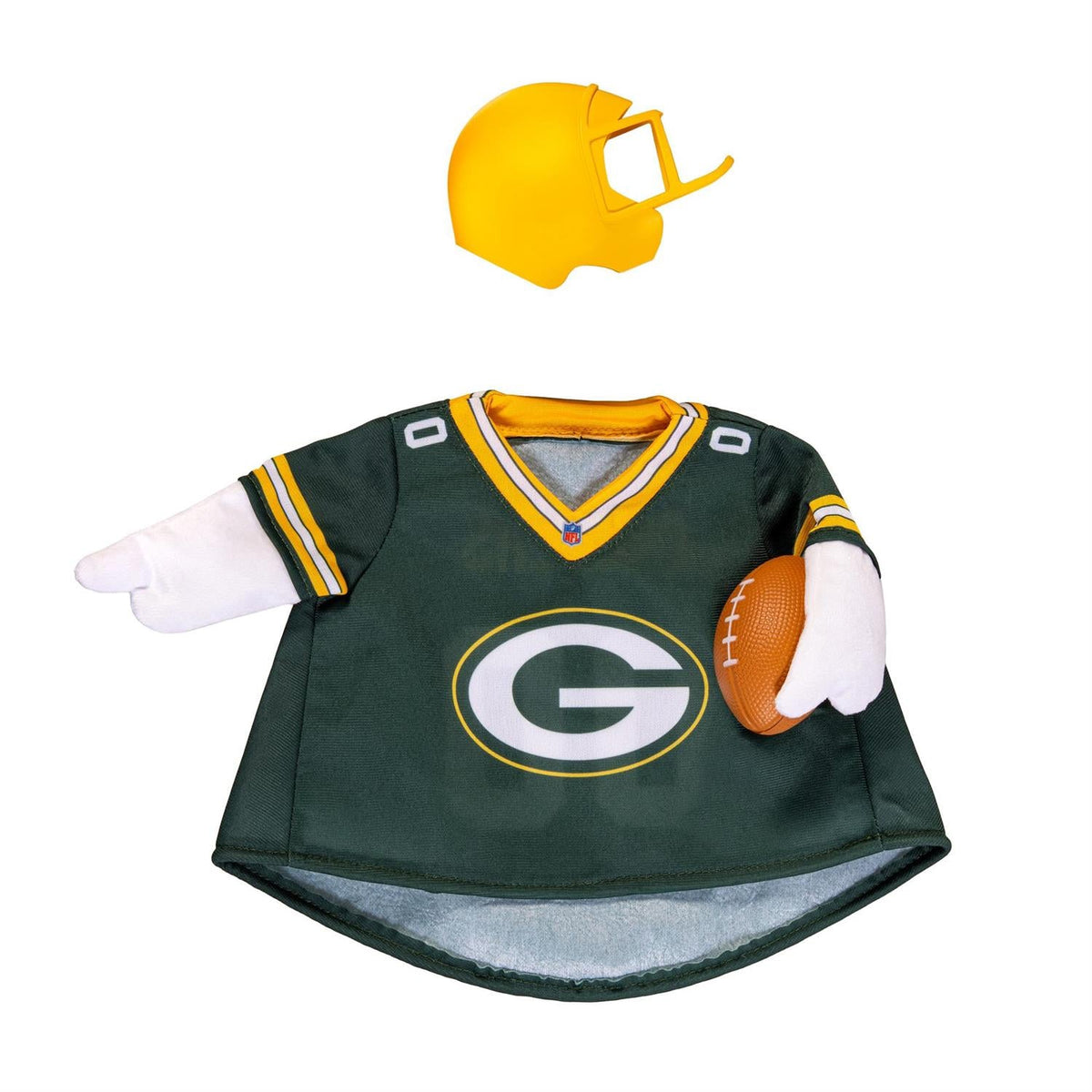 Green Bay Packers Porch Goose Outfit for 21-Inch Goose
