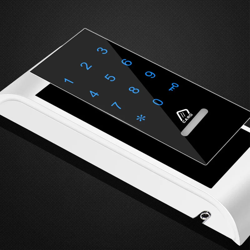 JCEM102 Electronic Keypad & RFID Cabinet Lock – Golden or Silver