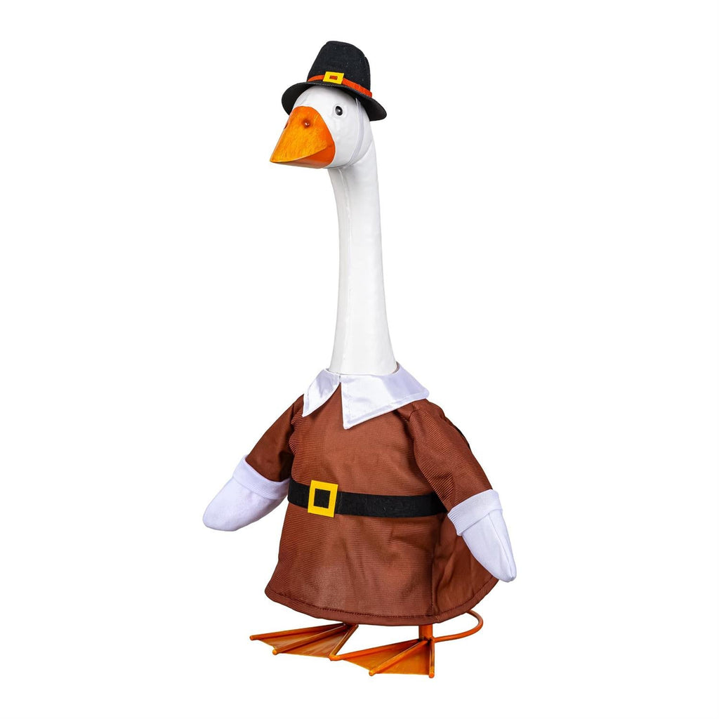 Harvest Pilgrim Porch Goose Outfit Giddy