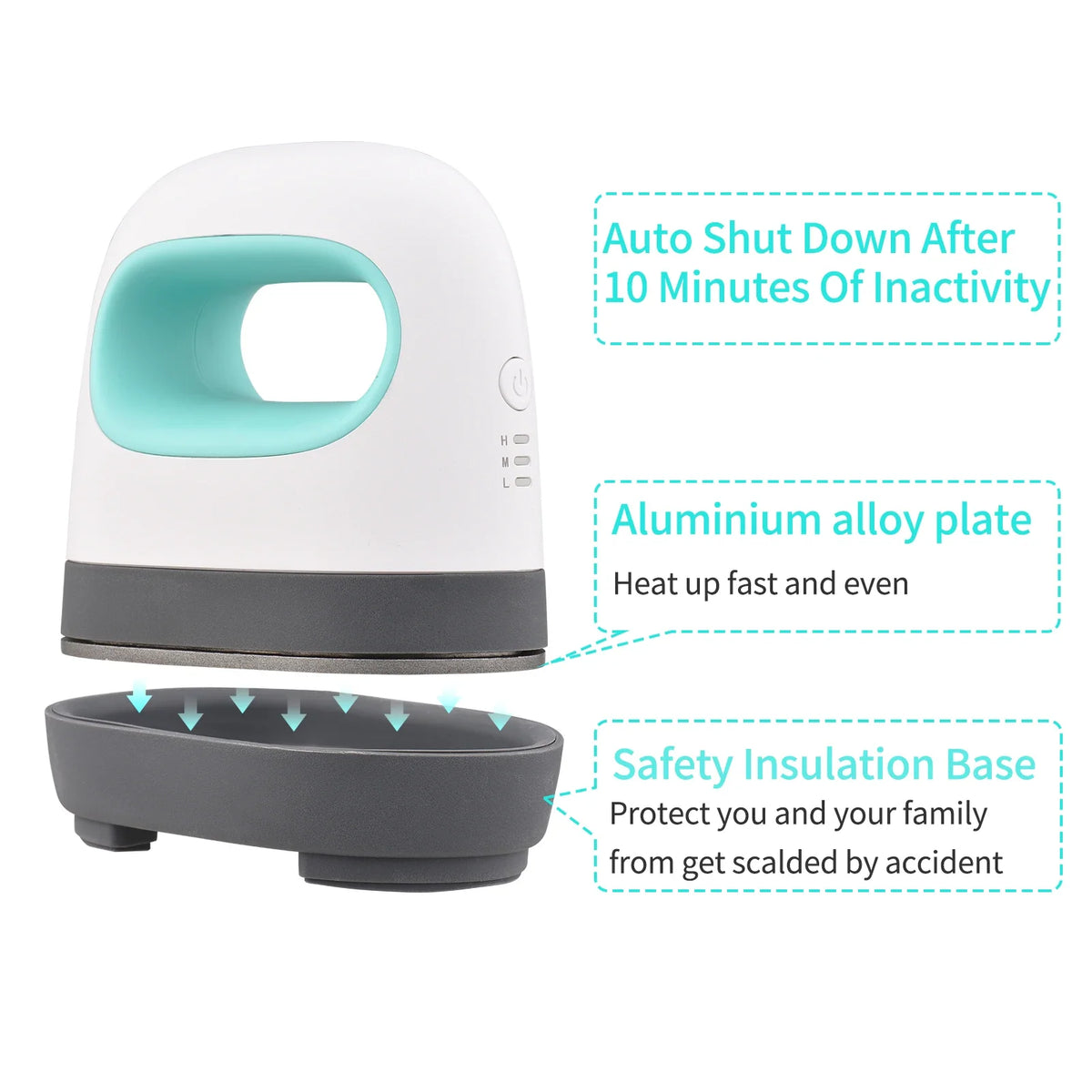 Mini Heat Press Machine for T-Shirts – Easy Iron-On Transfer Press