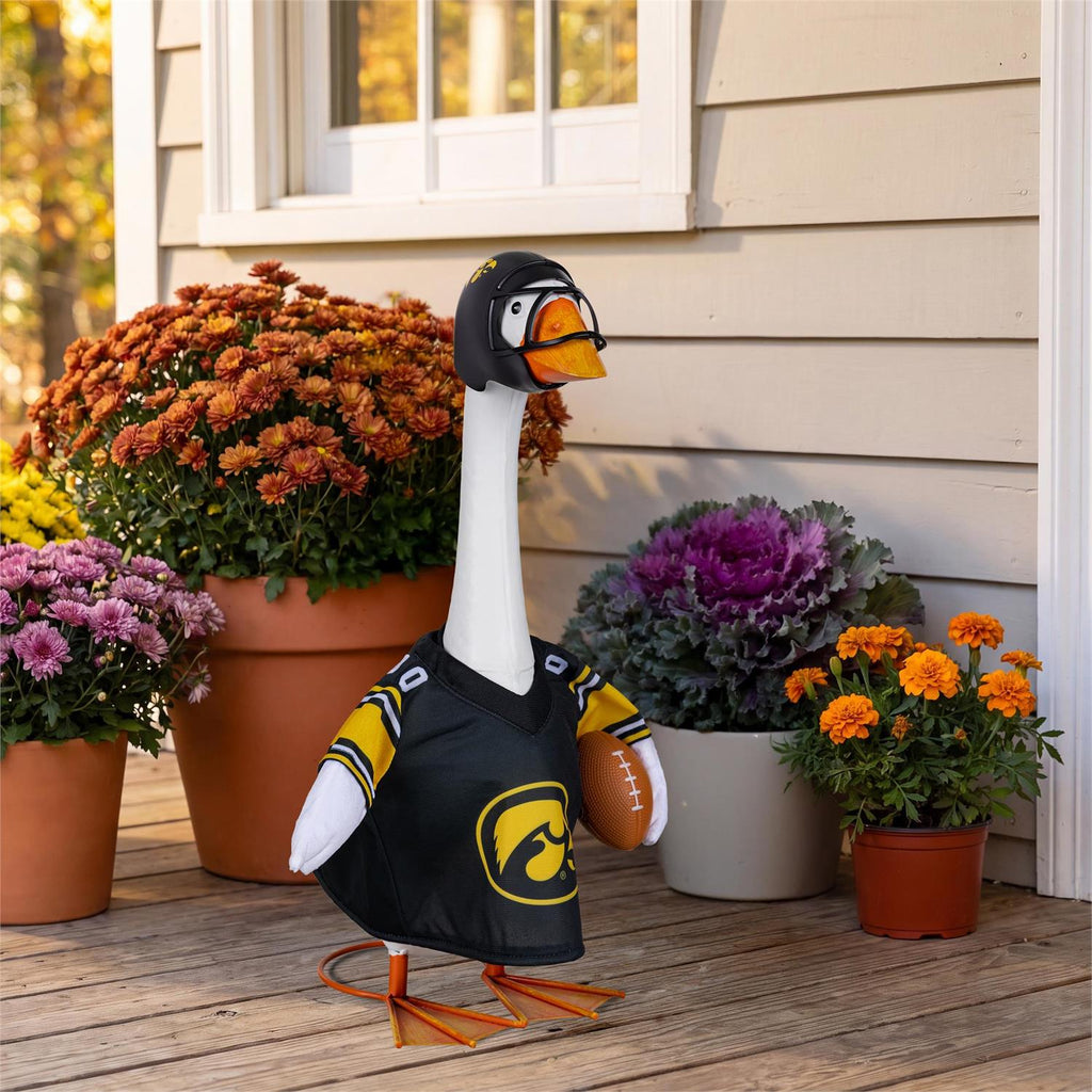 Iowa Hawkeyes Porch Goose Outfit for 21-Inch Goose