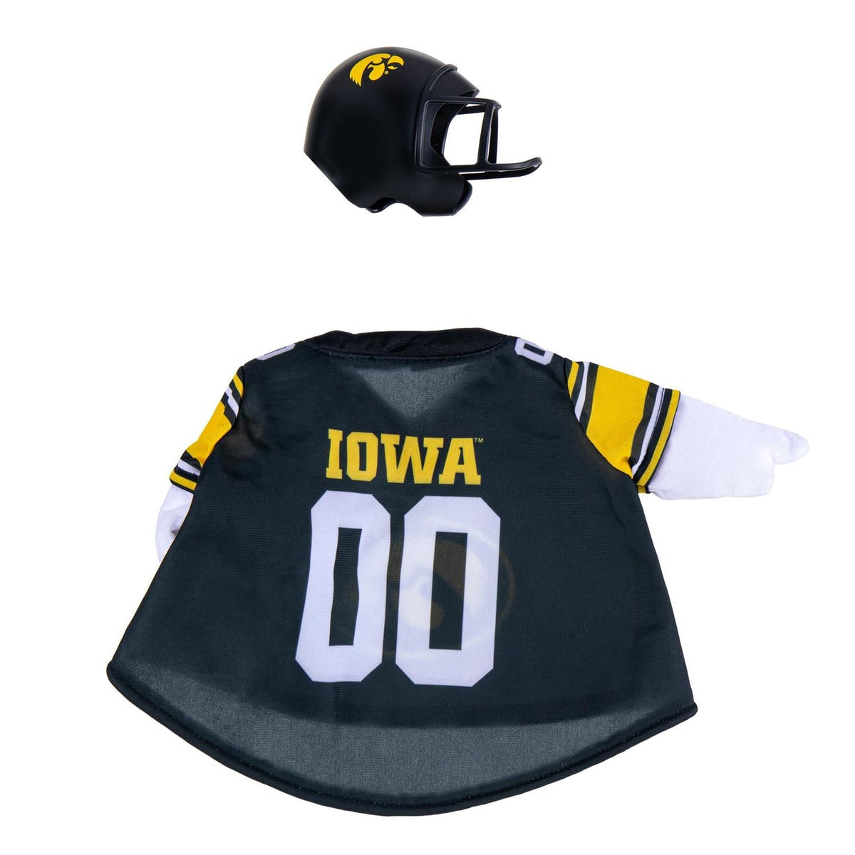 Iowa Hawkeyes Porch Goose Outfit for 21-Inch Goose
