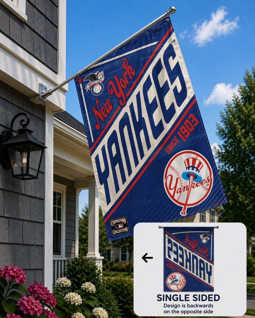 New York Yankees Banner Cooperstown Collection Flag