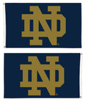 Notre Dame Logo 2 Sided 2x3 Flag
