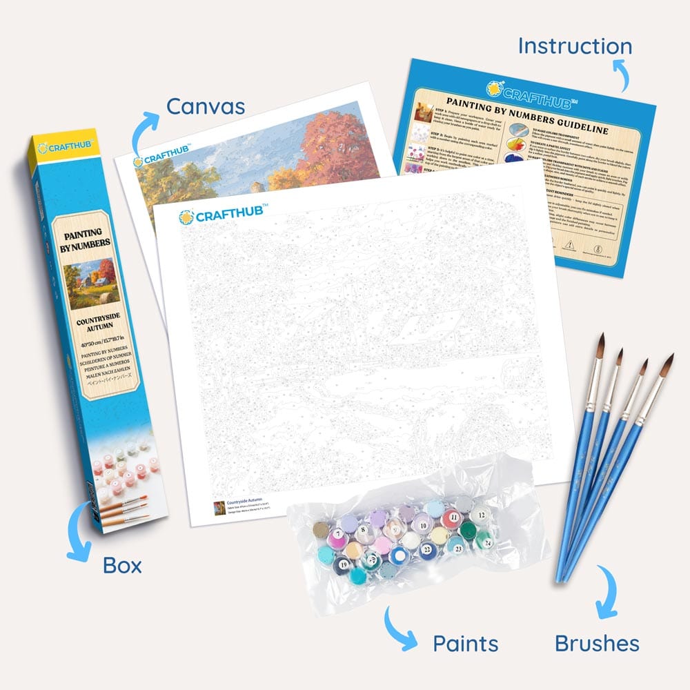 Hummingbird Garden - Paint By Numbers Kit