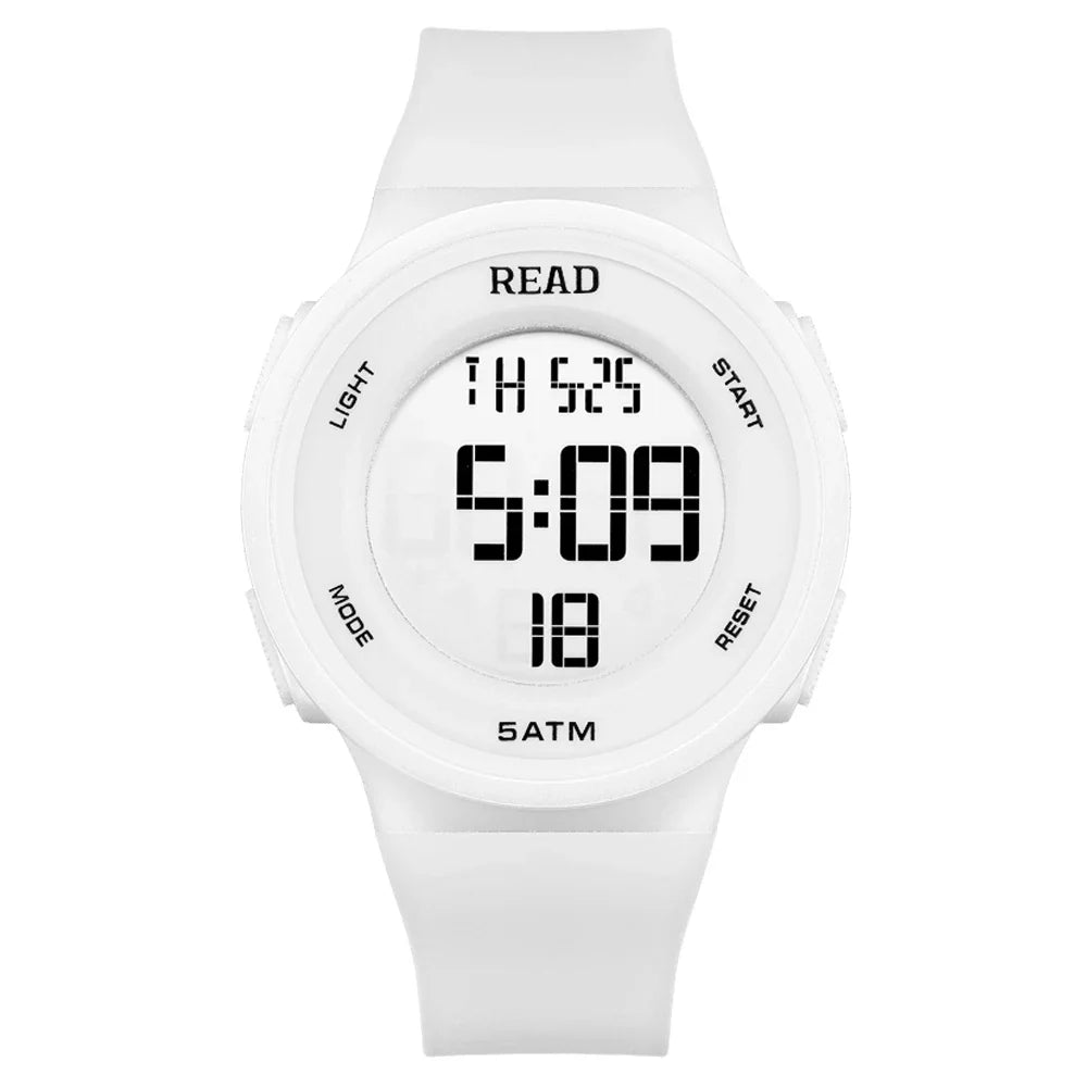 Women’s LED Digital Watch with Silicone Band