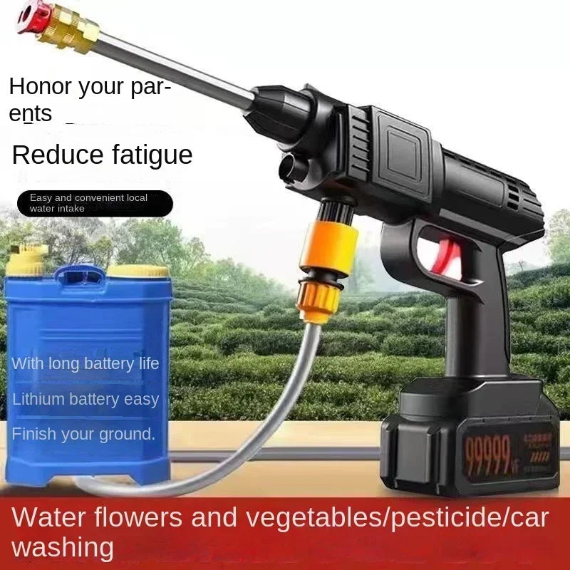 Portable Water Spray Gun for Cleaning