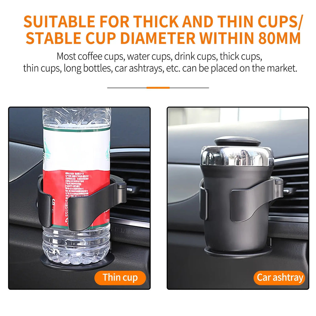Clip-On Car Air Vent Cup Holder – 1 Piece