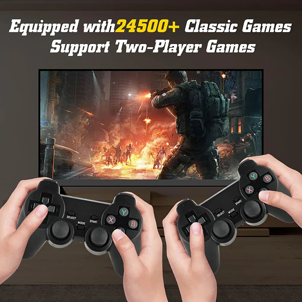 Retro TV Game Stick with 2 Wireless Controllers