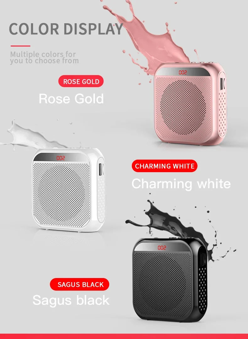 Portable Microphone Amplifier Speaker – For Teachers & Classroom