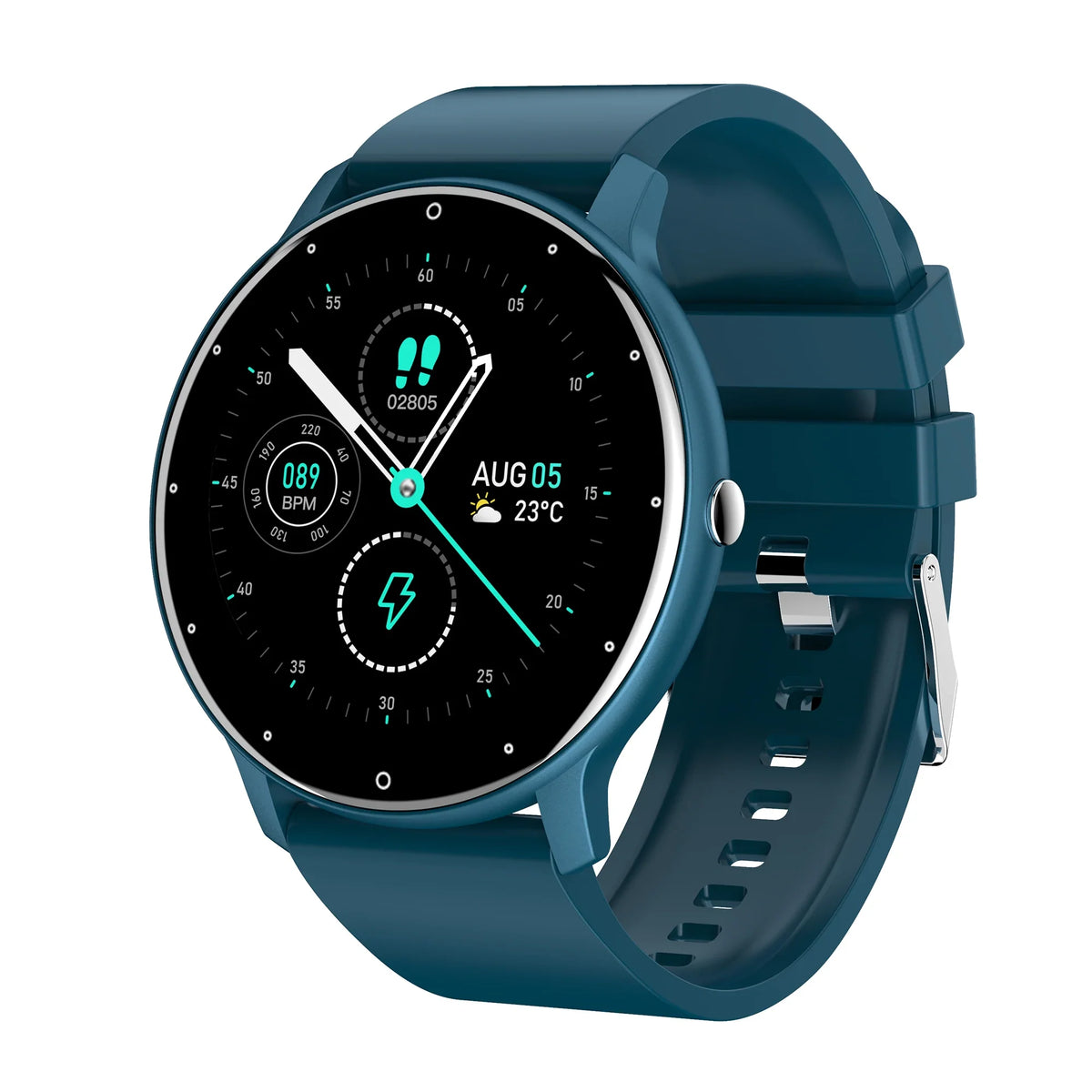 Touchscreen Smartwatch with Fitness Tracking & Notifications